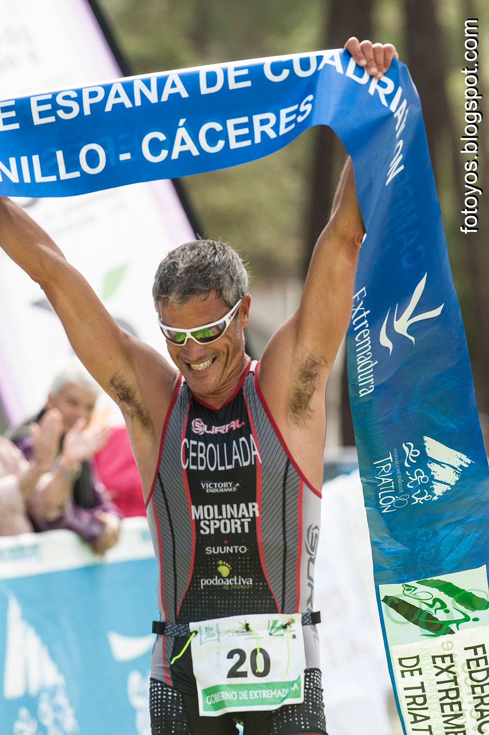 Alberto Cebollada, campeón de España de Cuadriatlón 2016